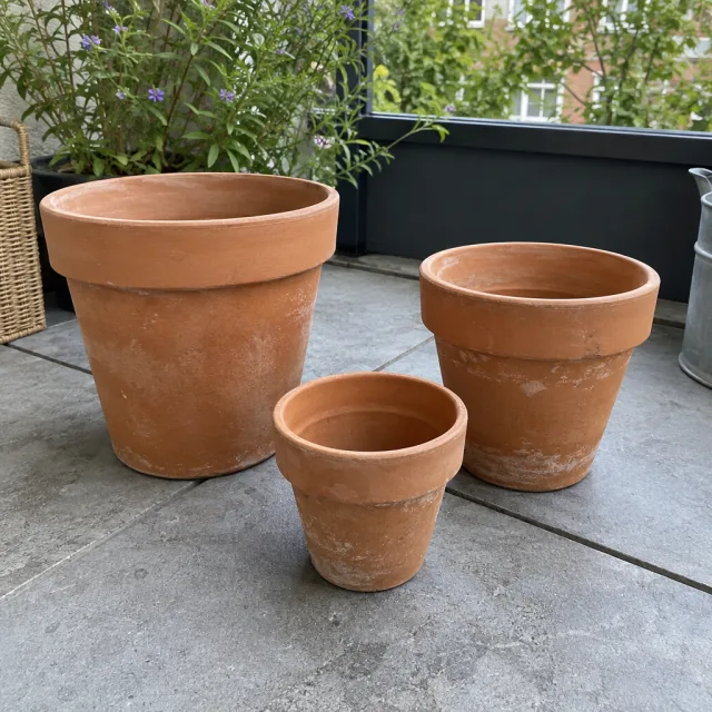 Terracotta plantenpotten