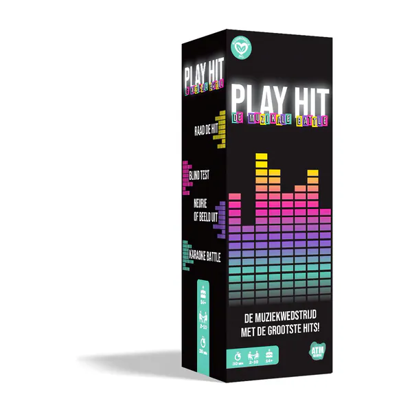 Play Hit: De Muzikale Battle – Actief & Hilarisch Partyspel - Perfect voor Feestjes en Familieavonden - Test je Muziekkennis!
