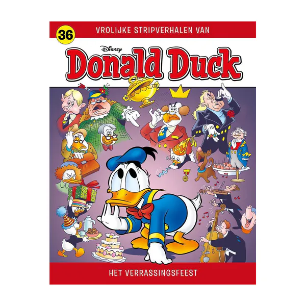 Donald Duck Vrolijke stripverhalen 36 - Het verrassingsfeest